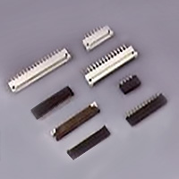 PNG02 1.00mm ( .039" ), FPC / FFC Connector, Straight With Kink / ZIF, SMT