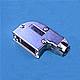 15 Pin Ethernet Right Angle Metal Hood