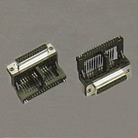 PND06 D-SUB 25 Female Connector 14.84(.590") Footprint Right Angle (High Raise 19.05mm)