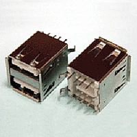 PND15-DAS2 U.S.B A Type Connector Female P.C.B 180 Angle(Profile)