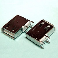 PND15-PAS-A U.S.B A Type Connector Female P.C.B 90 Angle(Profile)